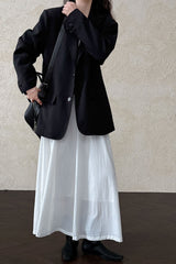 Waffle Textured Oversized Blazer