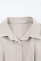 Elegant Vintage Waist Defining Blouse