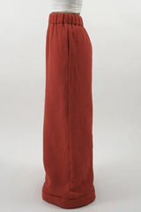 Warm Fleece Lined Solid Knit Pants