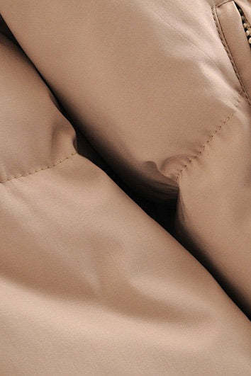 Casual Cropped Puffer Jacket