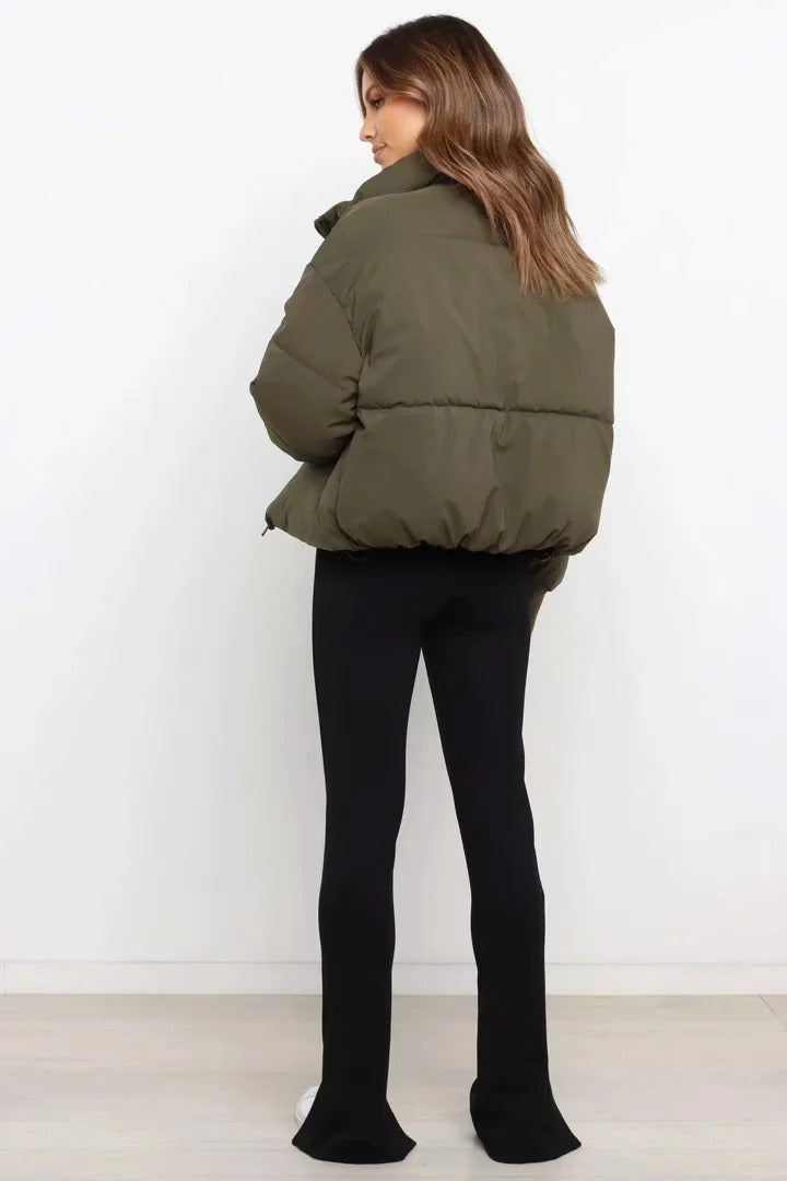 Flowy Insulated Puffer Jacket