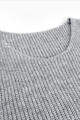 Two-Piece Knit Sweater Vest & Cardigan Dress Sweater Dress