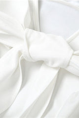 Sexy Backless Bow Tie Party Dress