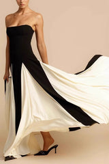 Mesh Patchwork Bandage Party Dress