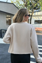 Solid Color Casual Jacket