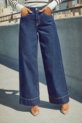 High Waist Wide Leg Jeans