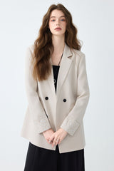 Loose Fit Long Sleeve Blazer