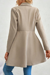 Belted Wool Long Coat coats