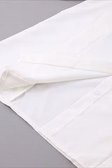 Elegant Structured Shoulder Blouse