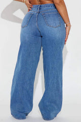 Vintage High Waist Wide Leg Jeans