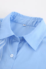 3D Floral Long Sleeve Blouse