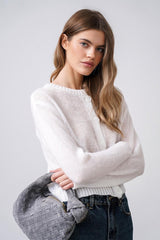 Relaxed Fit Knit Cardigan