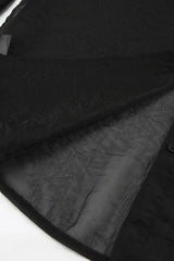 Elegant Sheer Long Sleeve Blouse