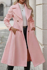 Double Breasted A Line Coat coats