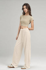 Color Block Yoga Knit Pants