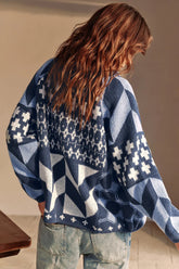 Oversized Soft Yarn Cardigan