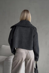 Relaxed Fit Lapel Casual Jacket