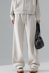 Fleece Lined Relaxed Knit Pants