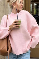 Oversized Long Sleeve Pullover Sweater