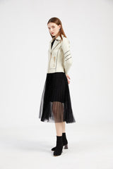 Lightweight PU Moto Jacket