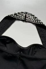 Halter Bandage A-line Cocktail Dress