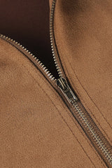 Short Lapel Collar Vintage Jacket