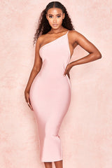 One Shoulder Backless Party Dress