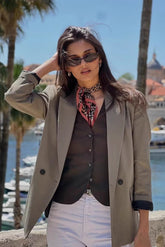 Office Chic Tailored Blazer