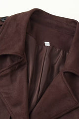 Belted Trench Casual Overcoat