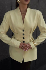 Elegant Long Sleeve Blazer