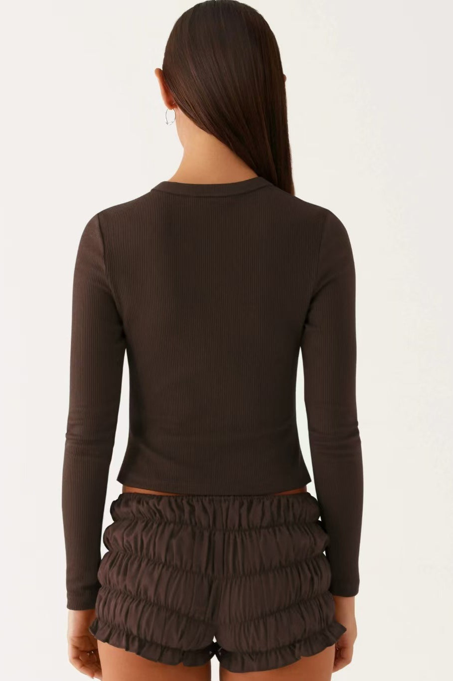 Minimalist Button Cardigan