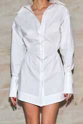 Lapel Collar Elegant Blouse