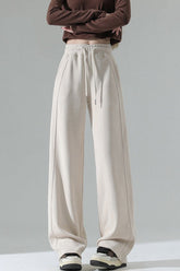 Fleece Lined Relaxed Knit Pants