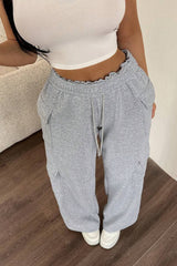 Utility Pocket Slim Fit Knit Pants