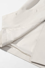 Double Breasted Belted Overcoat