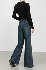 High Waist Loose Wide Leg Jeans