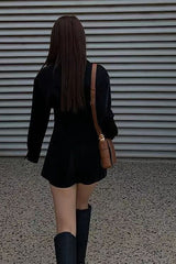 Longline Slimming Long Sleeve Blouse