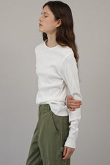 Classic Round Neck Knit Top