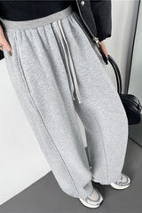 Plush Heavyweight Draped Knit Pants