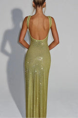 Sequin Rhinestone Bodycon Party Dress