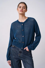 Relaxed Fit Knit Cardigan