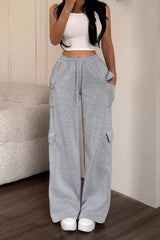 Utility Pocket Slim Fit Knit Pants