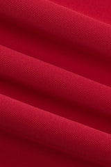 Solid Sleeveless Backless Bodycon Cocktail Dress