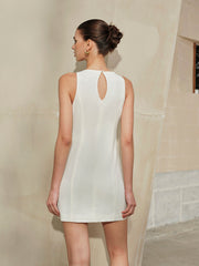 Ring Detail Sleeveless Dress Dresses