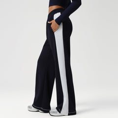 Color Block Yoga Knit Pants
