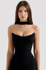 Corset Style Bodycon Formal Dress