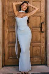 Corset Style Bodycon Formal Dress