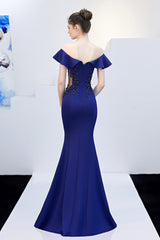 Elegant Off Shoulder Bodycon Formal Dress