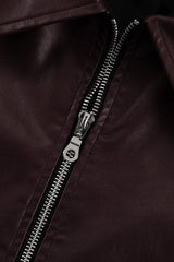 Fashion PU Leather Biker Jacket