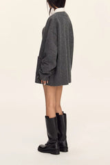 Relaxed Knit Cardigan